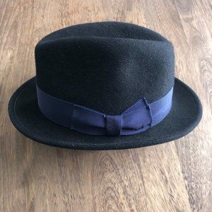 Men's BAILEY OF HOLLYWOOD Wool Fedora - Navy